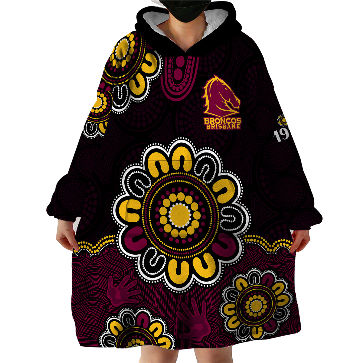 custom-personalised-nrl-brisbane-broncos-rugby-1987-aboriginal-wearable-blanket-hoodie