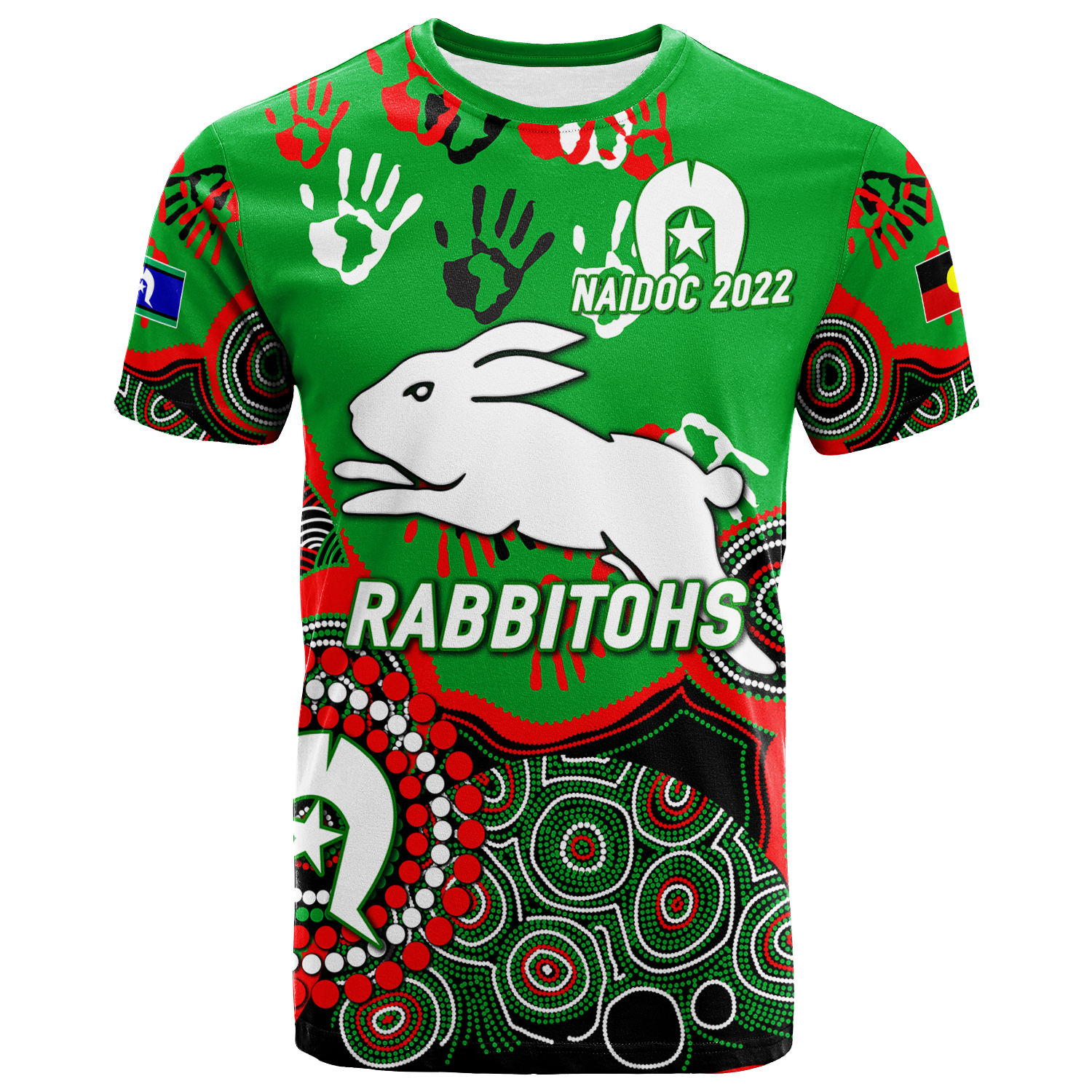 rabbitohs-rugby-naidoc-2022-aboriginal-t-shirt