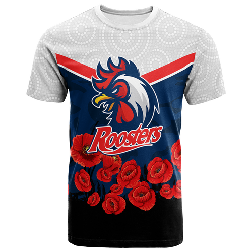 custom-personalised-roosters-anzac-day-t-shirt-indigenous-art