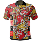 aboriginal-polo-shirts-kangaroo-dot-painting-patterns