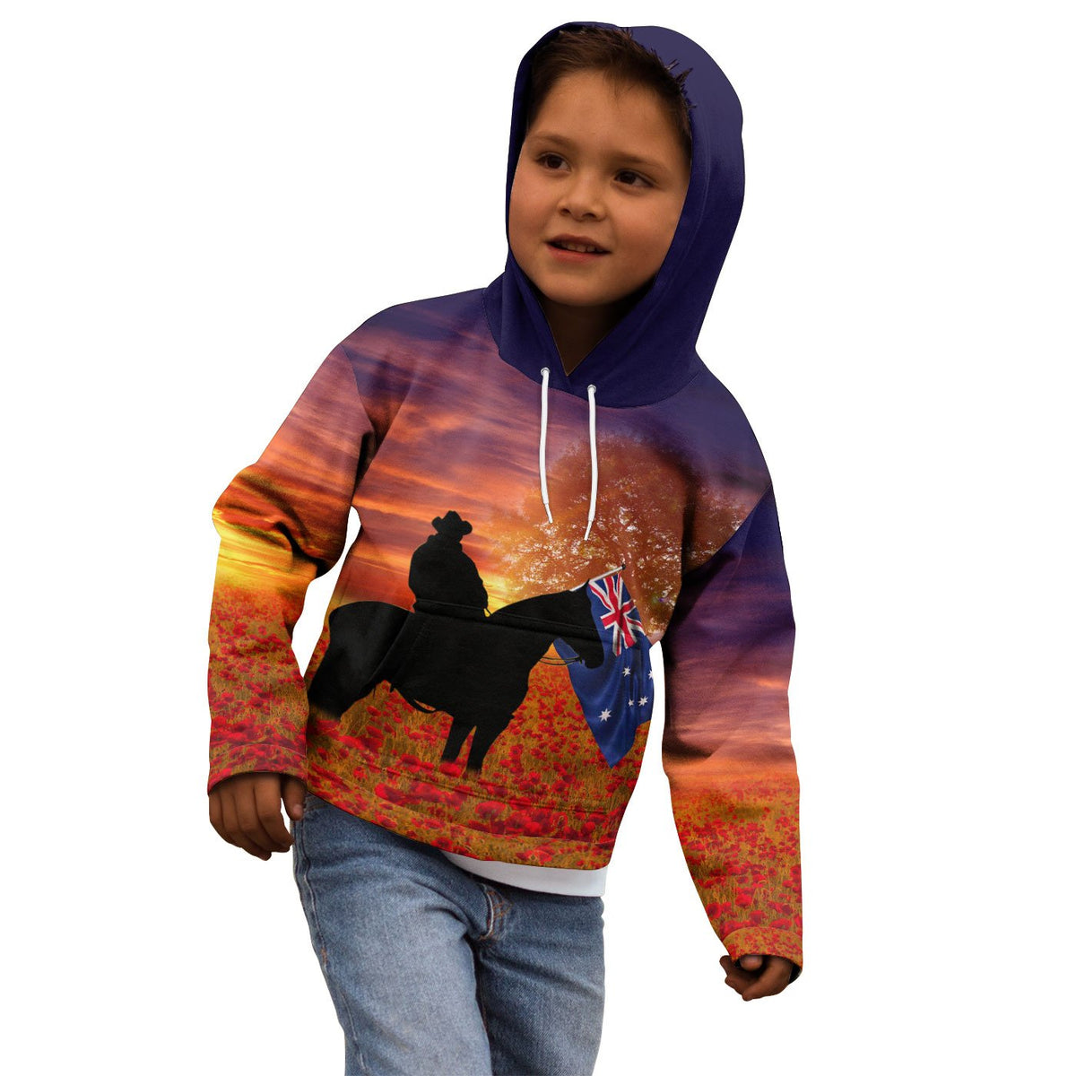anzac-day-2021-hoodie-kid-lest-we-forget