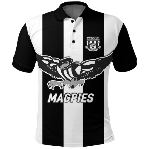 (Custom Personalised) Magpies Busselton Football 2022 Polo Shirt