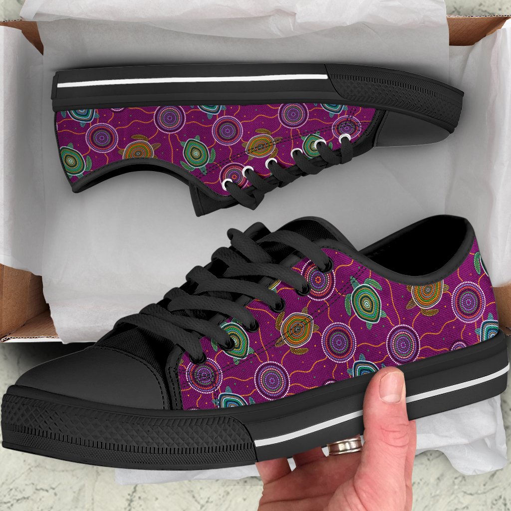 low-top-aboriginal-turtle-purple-australia-dot-patterns