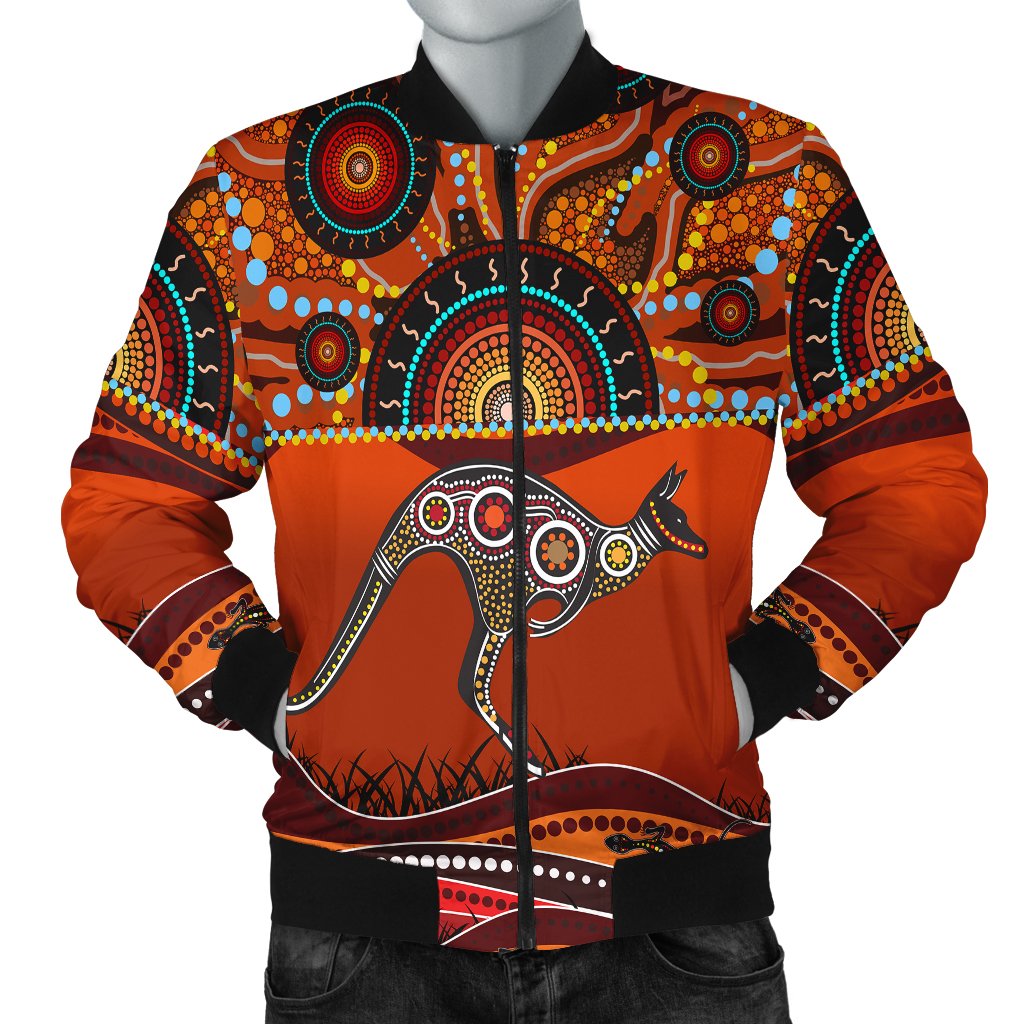 aboriginal-mens-bomber-jacket-kangaroo-with-dot-painting