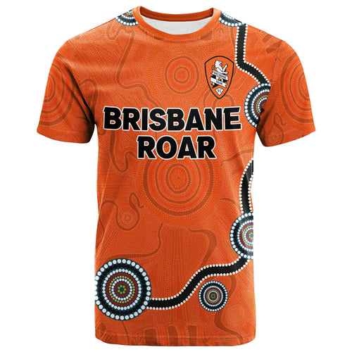 custom-personalised-brisbane-roar-t-shirt-indigenous-dot-painting-art