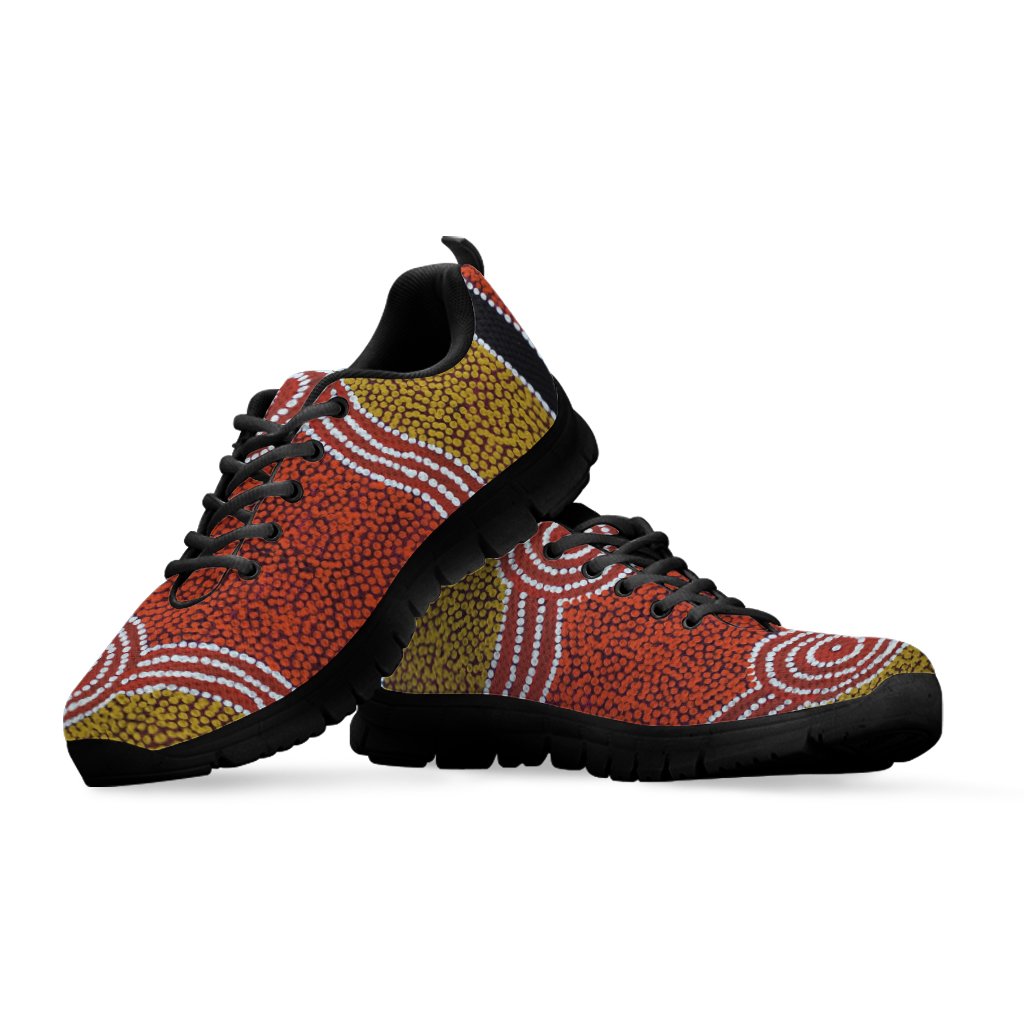 sneaker-aboriginal-dot-style