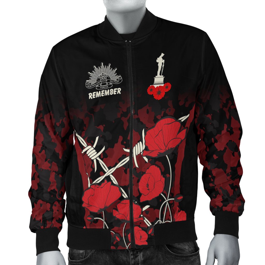 anzac-mens-bomber-jacket-anzac-with-remembrance-poppy-flower-ver2