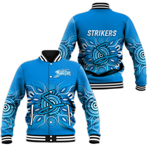 Adelaide Strikers Aboriginal Cricket 2022 Baseball Jacket