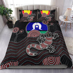aboriginal-bedding-set-gecko-with-torres-strait-islanders-flag