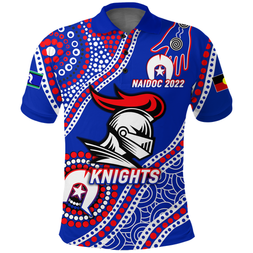 custom-personalised-knights-rugby-naidoc-2022-aboriginal-polo-shirt