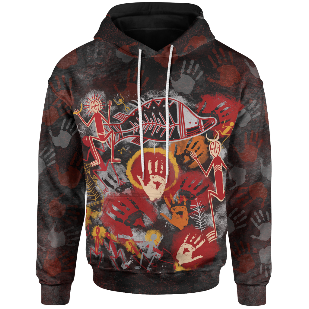 aboriginal-hoodie-indigenous-fish-hand-art