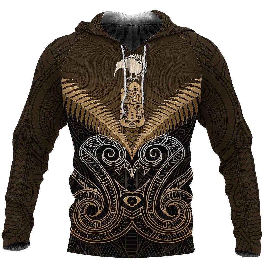 maori-manaia-new-zealand-hoodie-gold