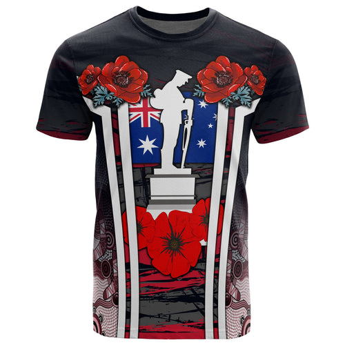 t-shirt-anzac-day-2020-poppy-flowerss-dot-painting