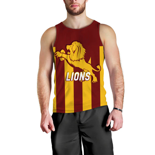Lions Harvey Brunswick Leschenault Football 2022 Men Tank Top - LT12