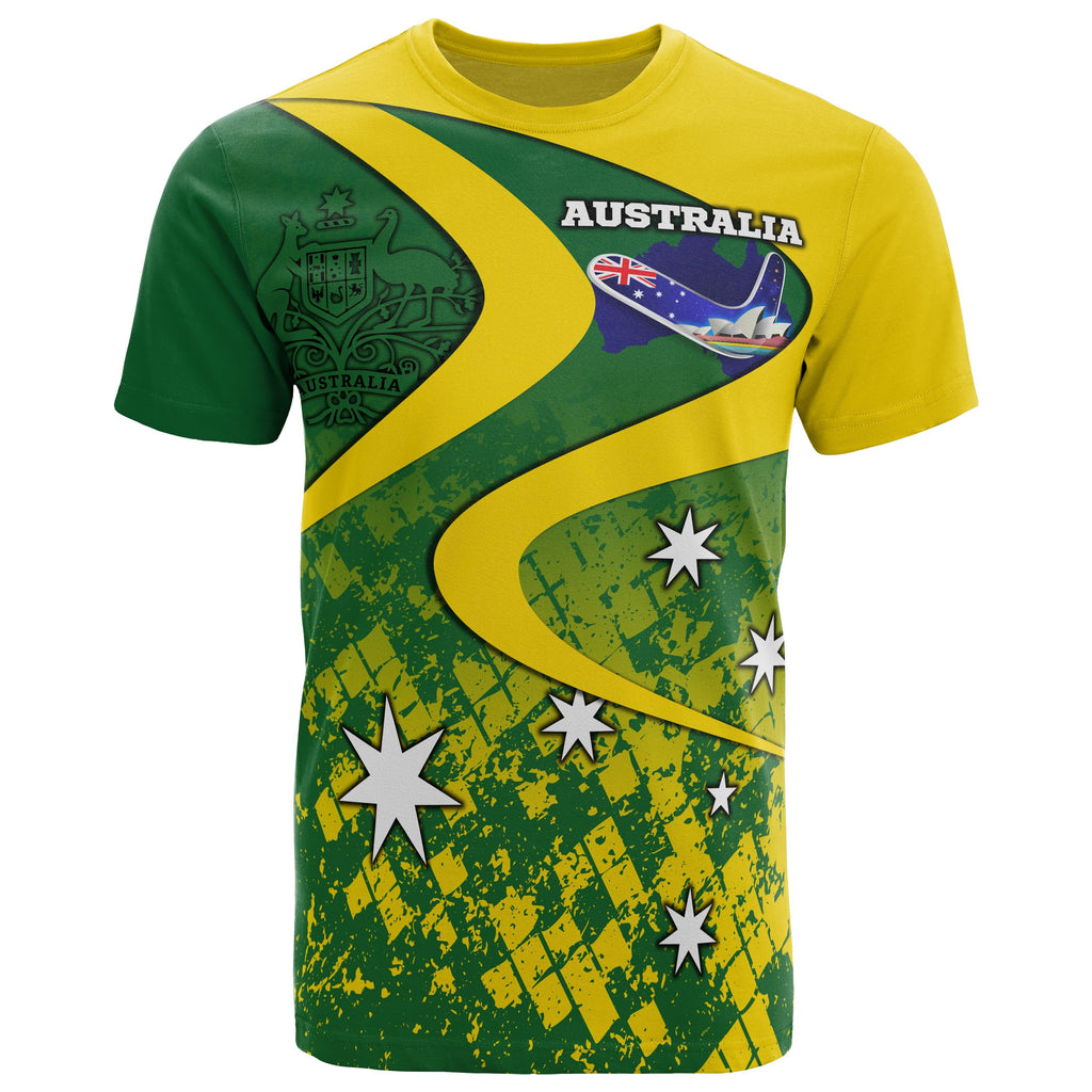 t-shirt-australia-national-color-t-shirt-unisex