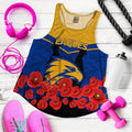 Eagles Anzac Day Indigenous Art Women Tank Top
