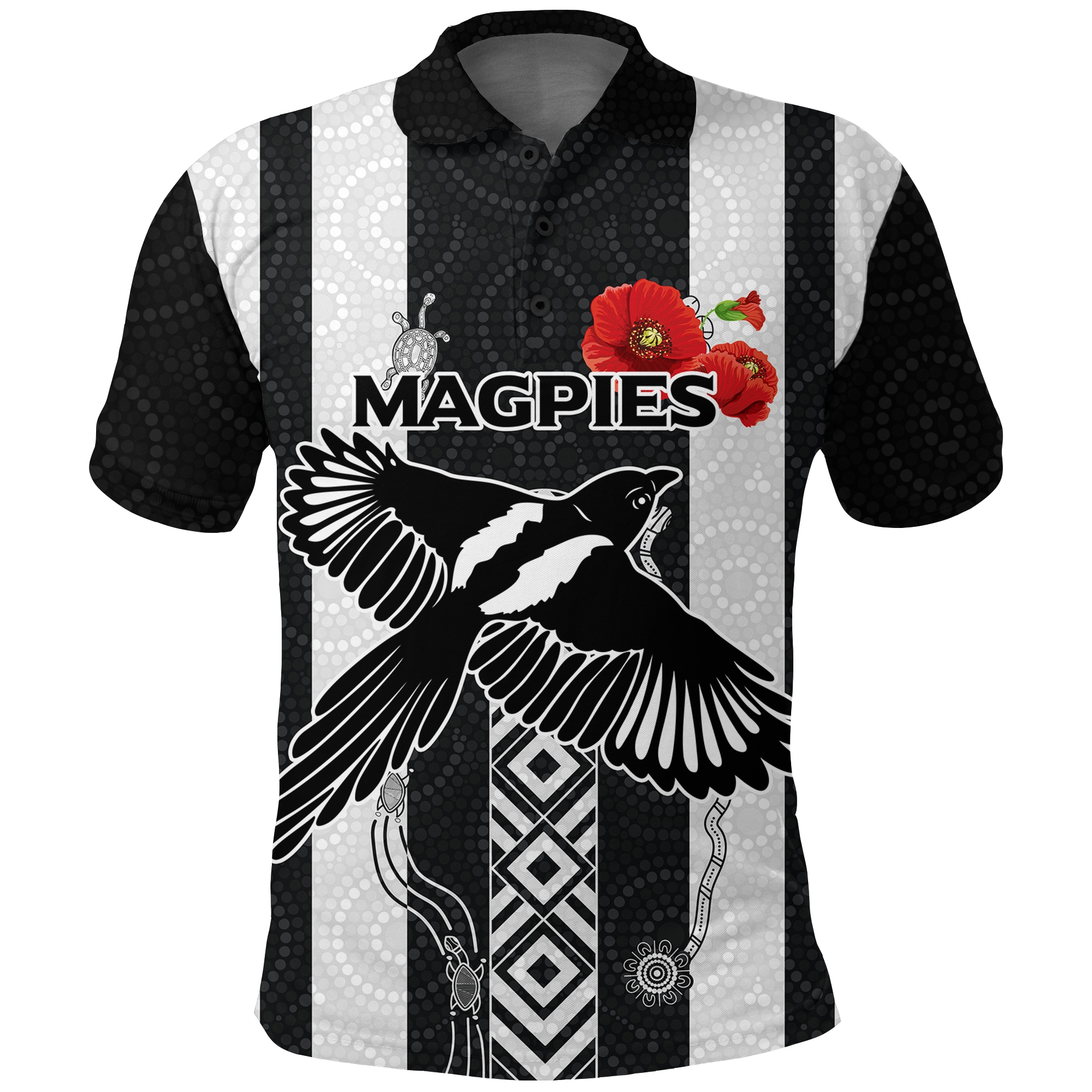 magpies-anzac-day-polo-shirt-indigenous-art