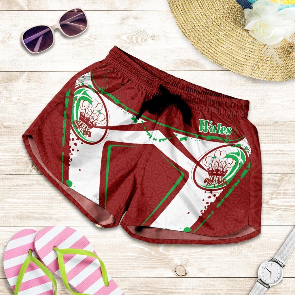 Wales Rugby Women's Shorts - Welsh Rugby - Vibe Hoodie
