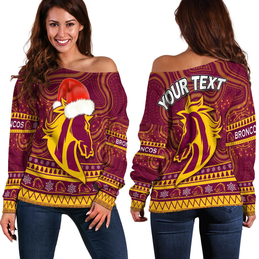 custom-personalised-broncos-christmas-off-shoulder-sweater-brisbane-indigenous