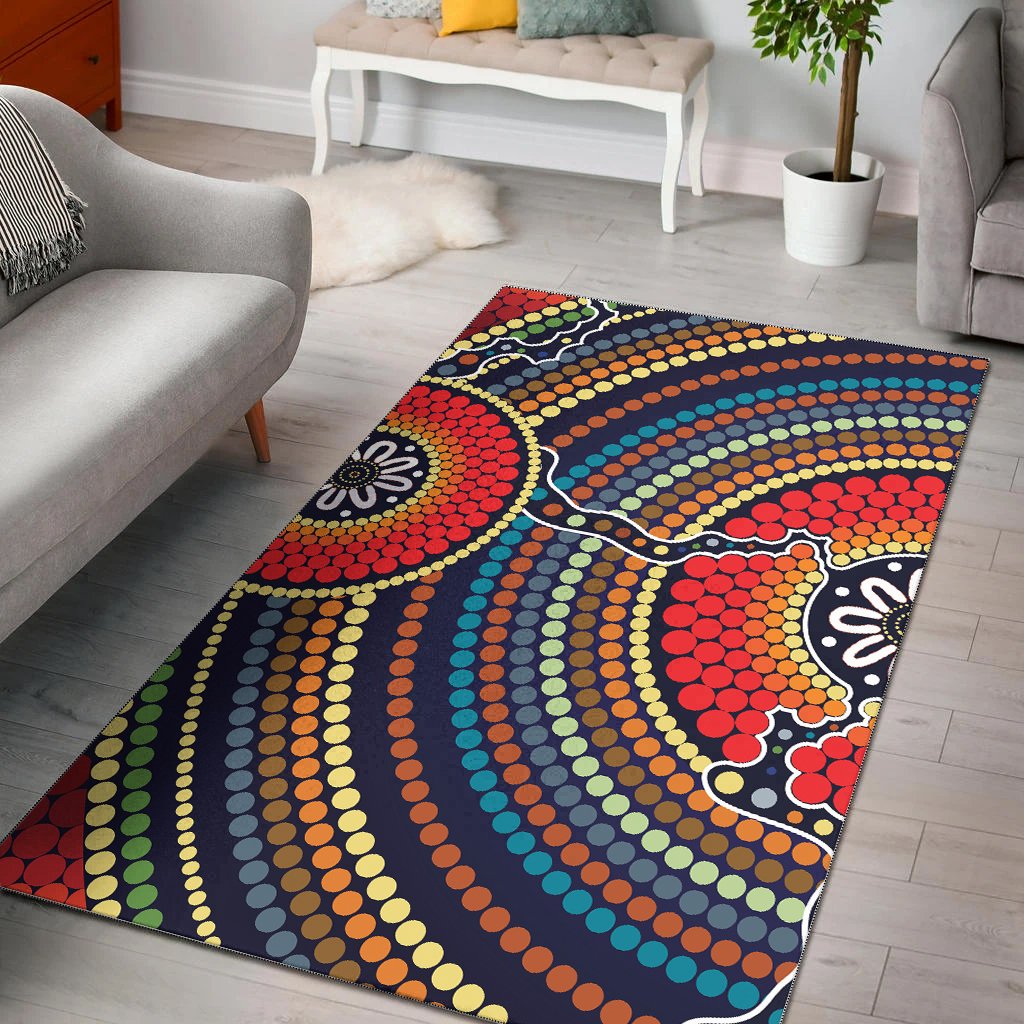 area-rug-aboriginal-dot-painting-rug-ver11