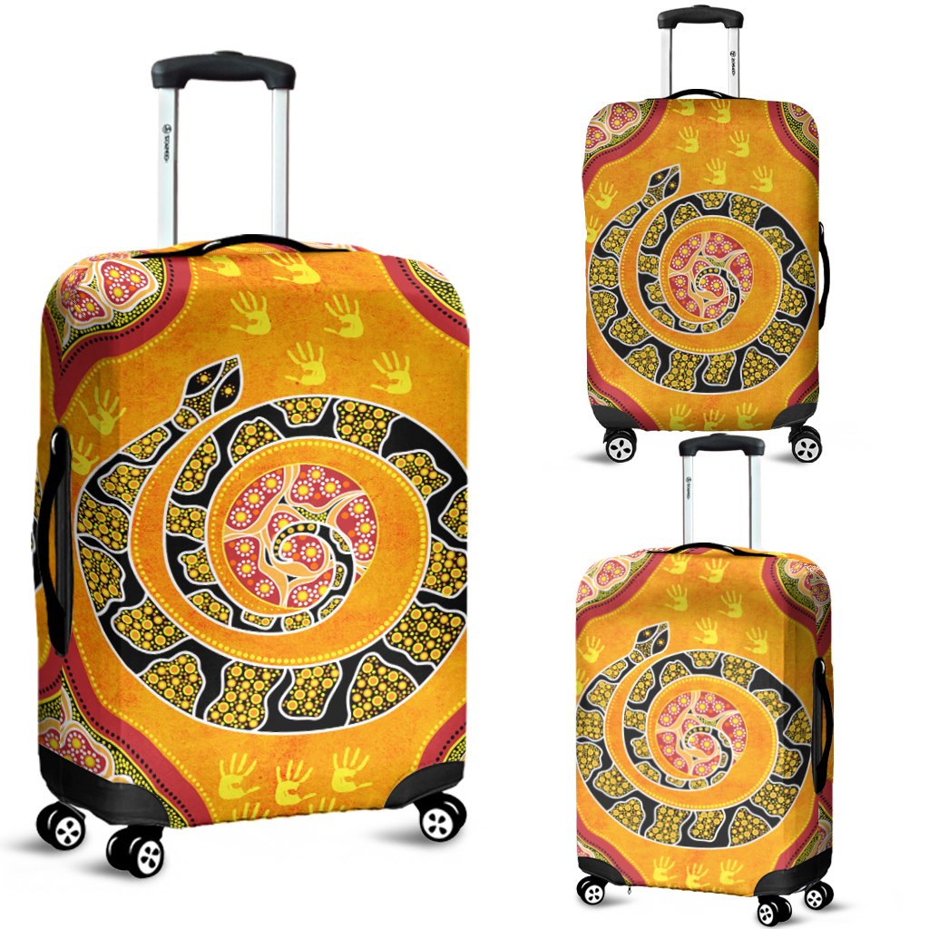luggage-cover-aboriginal-unique-style-snake-orange-color-2021