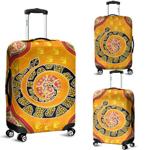 luggage-cover-aboriginal-unique-style-snake-orange-color-2021