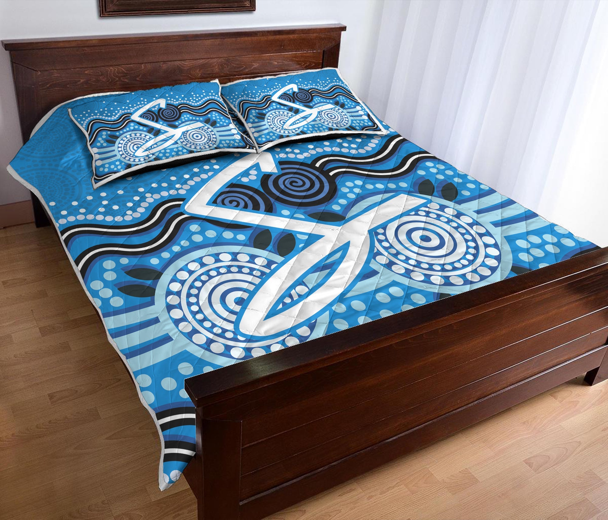 adelaide-strikers-quilt-bed-set-aboriginal-style-of-dot