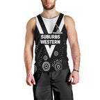 custom-personalised-western-suburbs-magpies-men-tank-top-indigenous-dot-painting-art