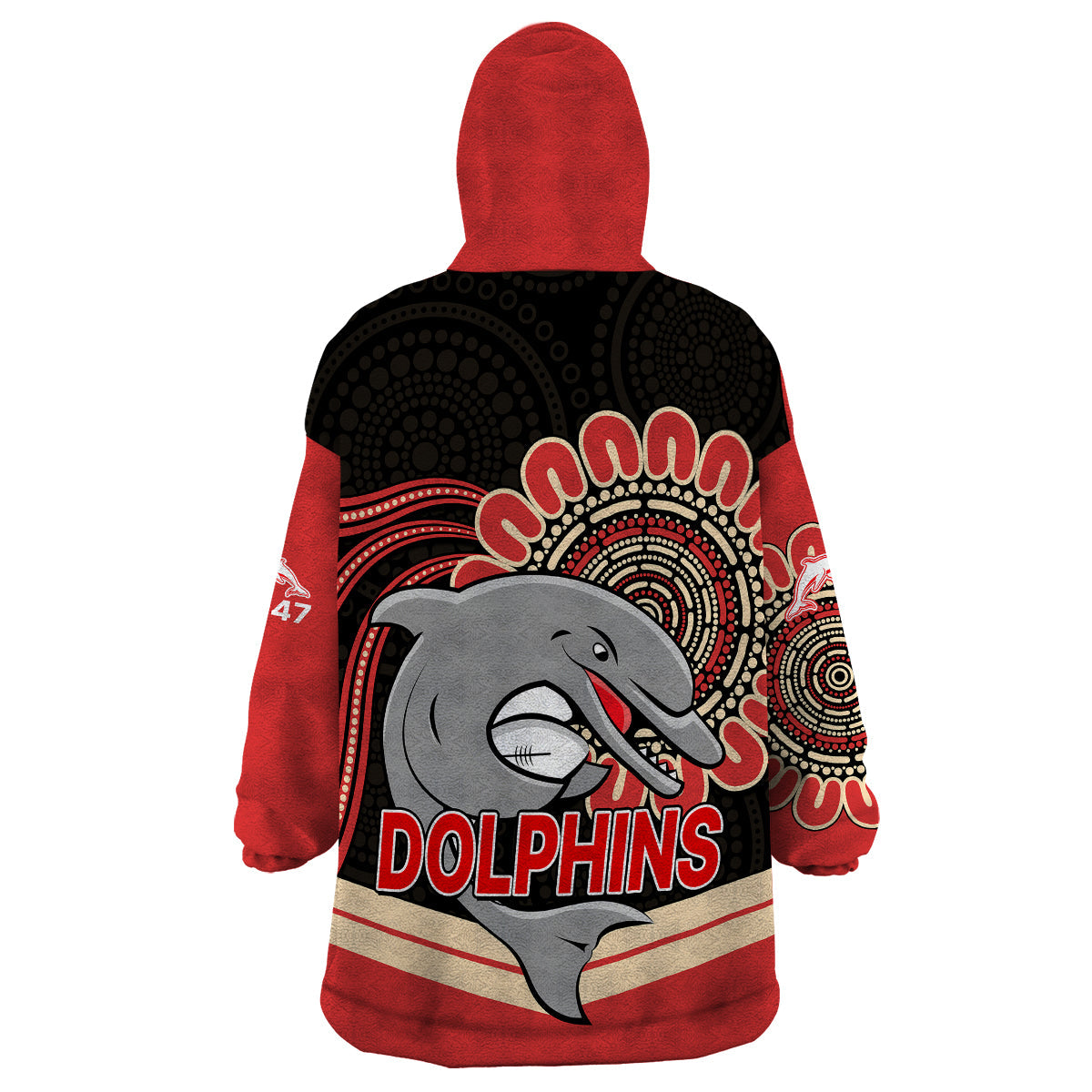 nrl-redcliffe-dolphins-wearable-blanket-hoodie