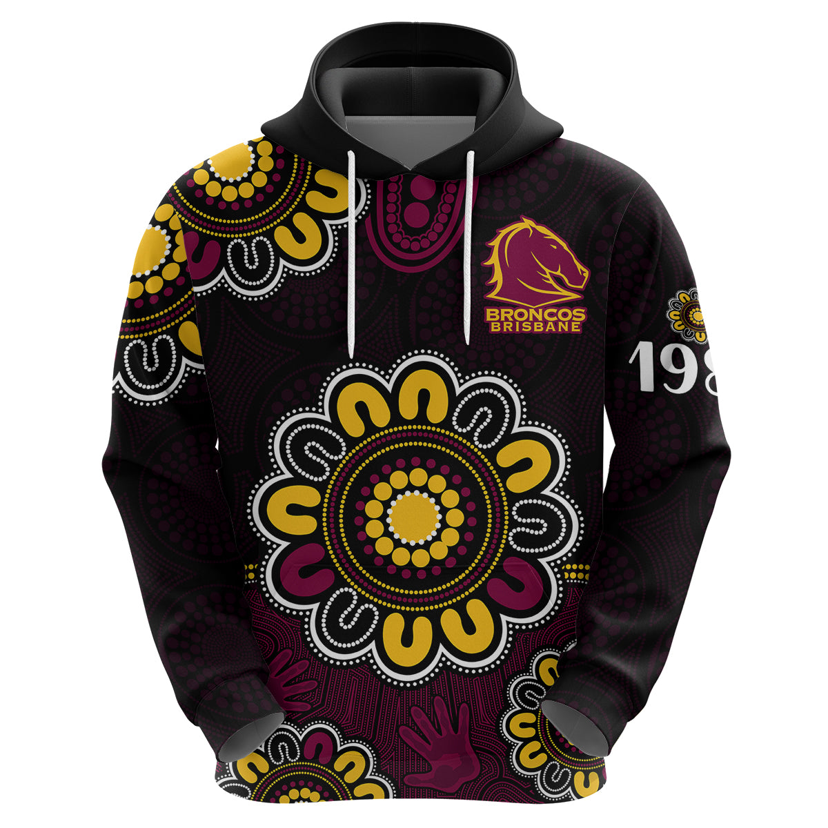 custom-personalised-nrl-brisbane-broncos-rugby-1987-aboriginal-hoodie