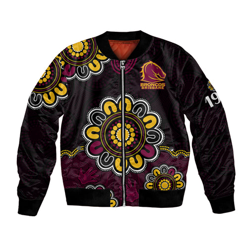 custom-personalised-nrl-brisbane-broncos-rugby-1987-aboriginal-bomber-jacket
