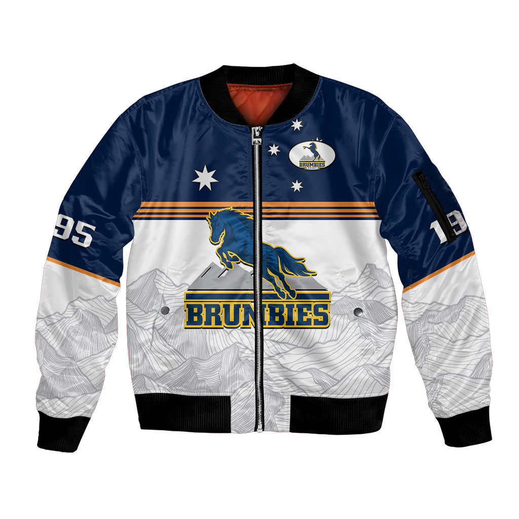 custom-text-and-number-brumbies-rugby-1995-super-sporty-style-sleeve-zip-bomber-jacket