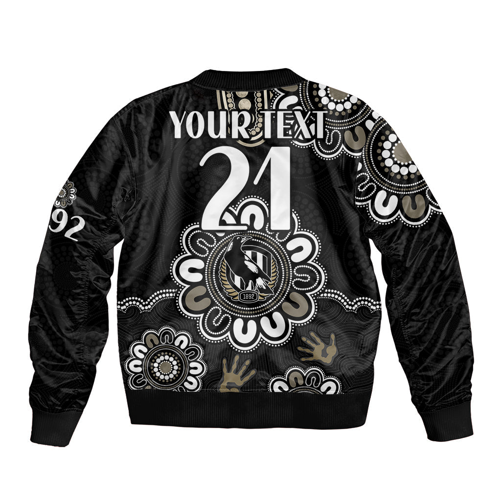 custom-personalised-afl-collingwood-magpies-football-magpies-1892-sleeve-zip-bomber-jacket