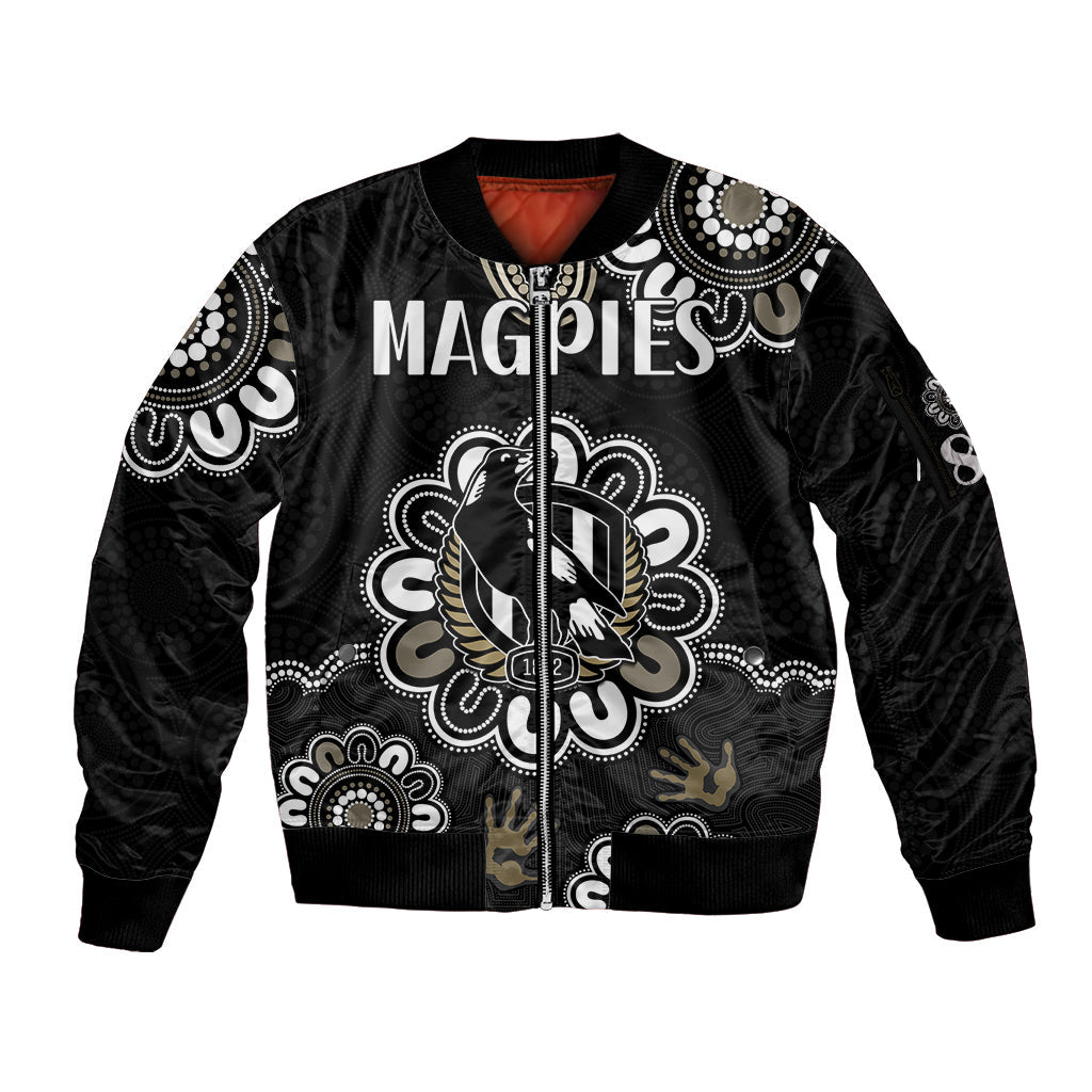 custom-personalised-afl-collingwood-magpies-football-magpies-1892-sleeve-zip-bomber-jacket