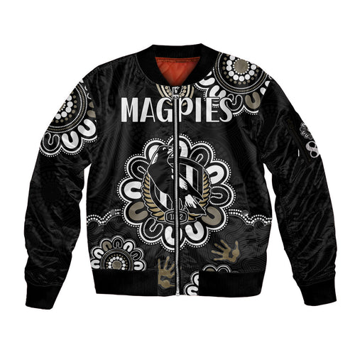 custom-personalised-afl-collingwood-magpies-football-magpies-1892-sleeve-zip-bomber-jacket