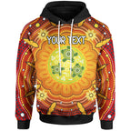 custom-text-aboriginal-kid-hoodie-turtle-circle-dot-painting-art