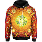 aboriginal-kid-hoodie-turtle-circle-dot-painting-art