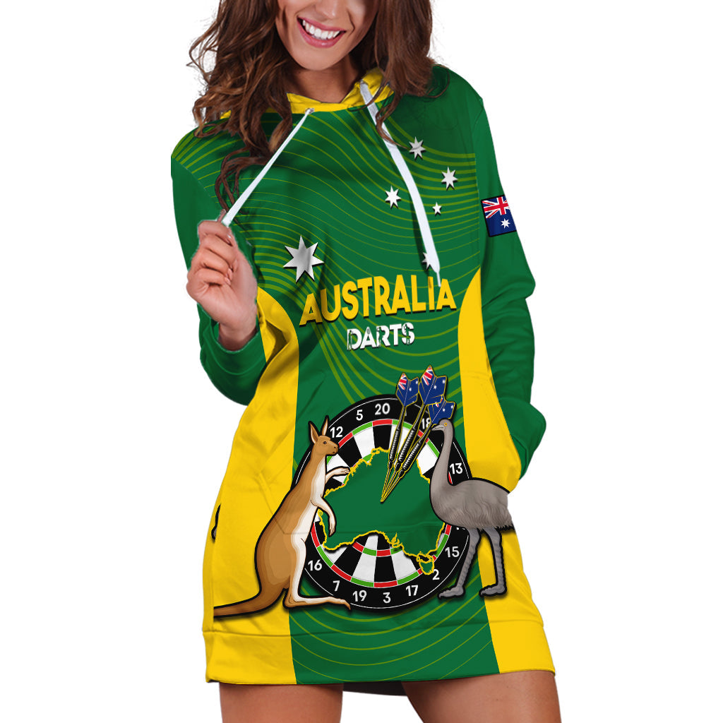custom-personalised-australia-darts-national-color-mix-kangaroo-and-emu-hoodie-dress
