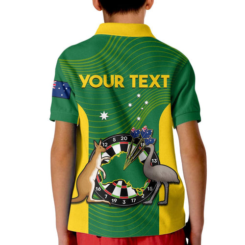 custom-personalised-australia-darts-national-color-mix-kangaroo-and-emu-kid-polo-shirt