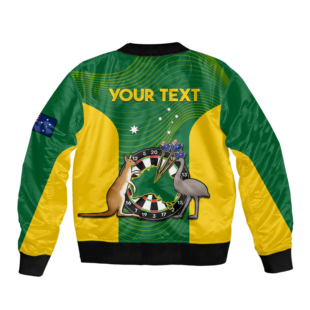 custom-personalised-australia-darts-national-color-mix-kangaroo-and-emu-sleeve-zip-bomber-jacket