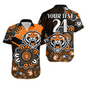 custom-personalised-nrl-wests-tigers-rugby-founded-1999-aboriginal-hawaiian-shirt
