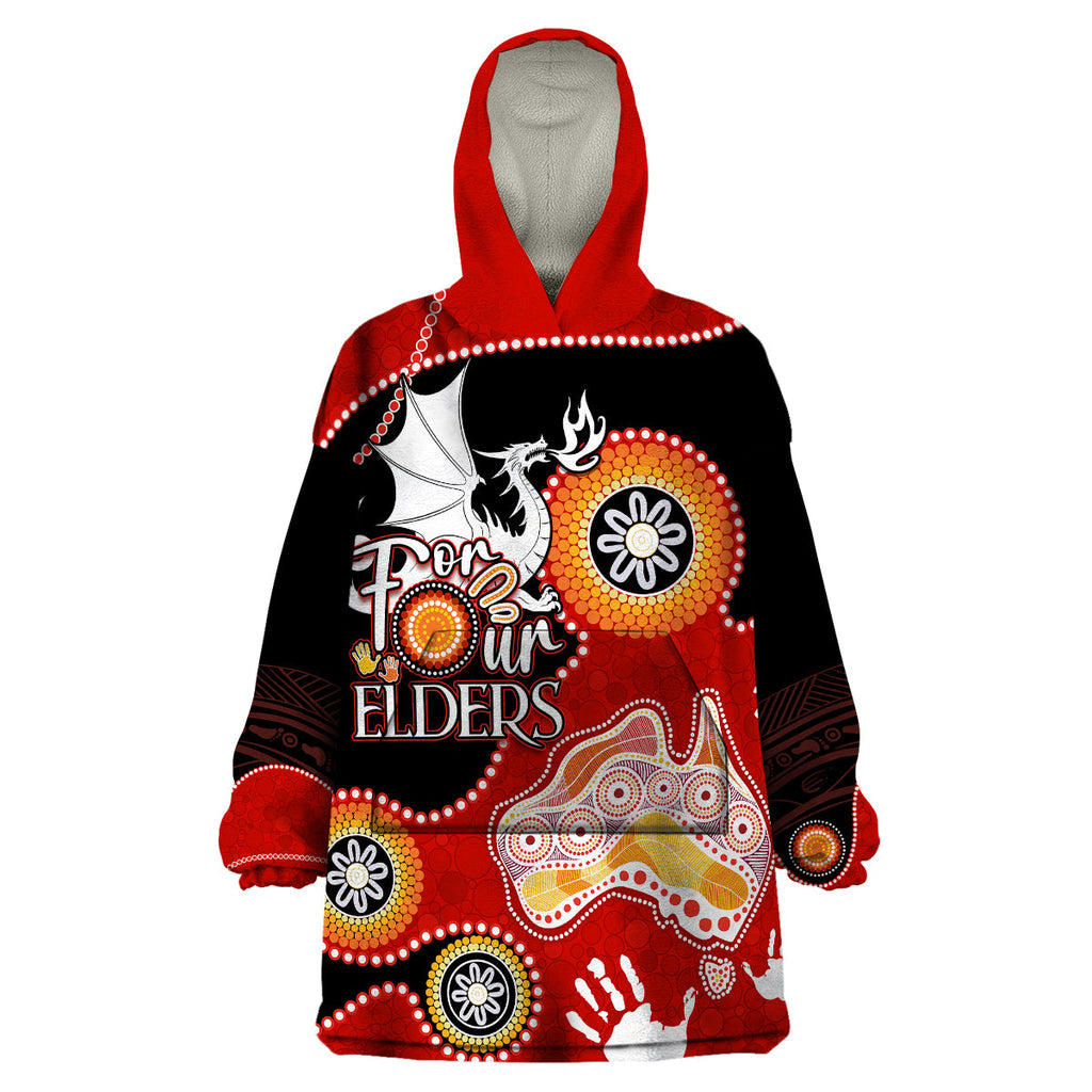 personalised-naidoc-week-2023-nrl-dragons-for-our-elders-wearable-blanket-hoodie