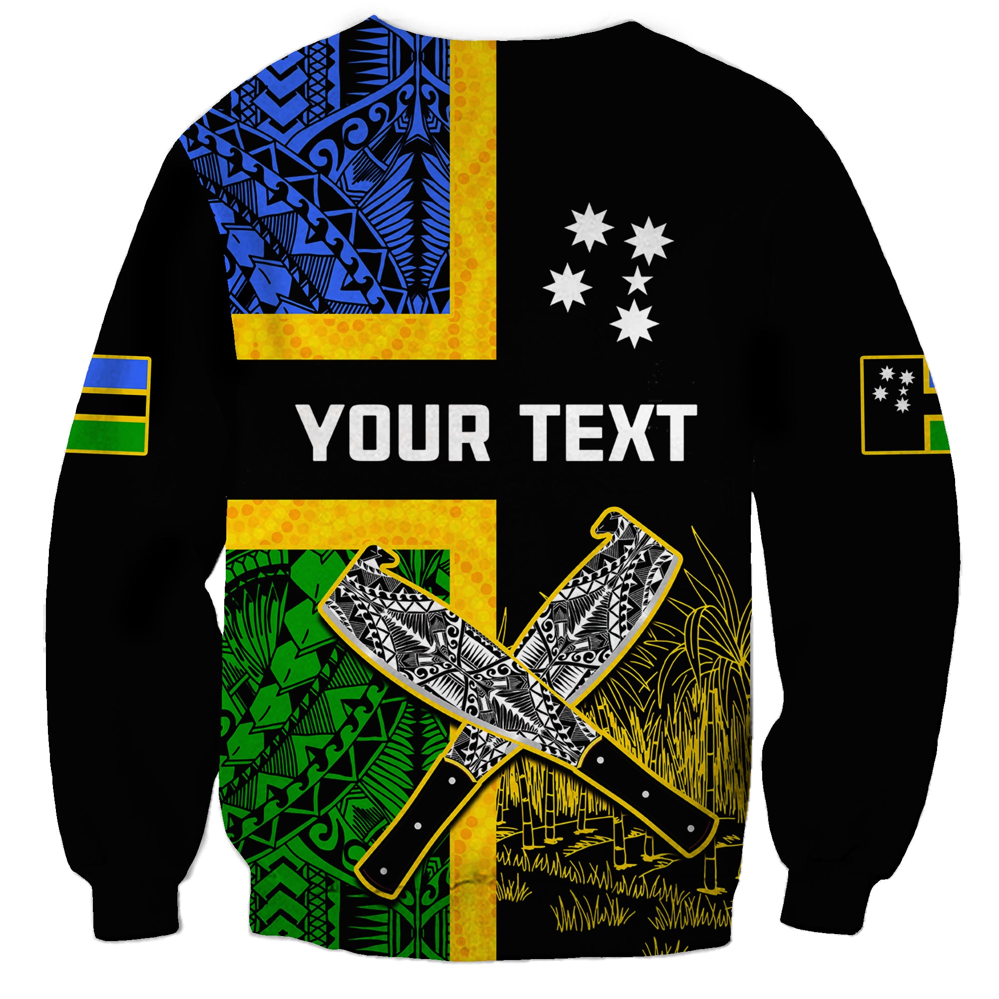 custom-personalised-australian-south-sea-islanders-flag-style-sweatshirt