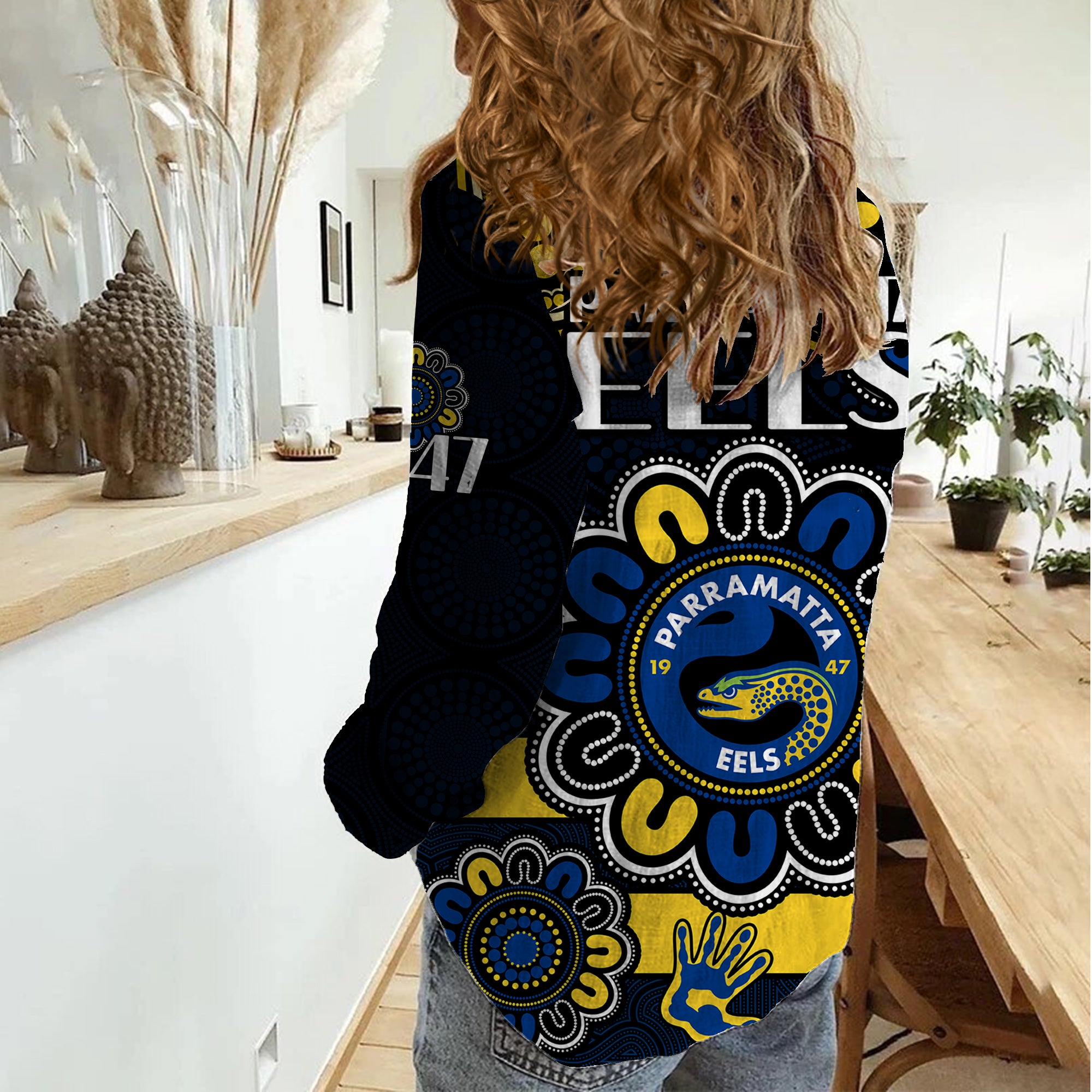 nrl-parramatta-eels-rugby-women-casual-shirt-eels-1947-aboriginal