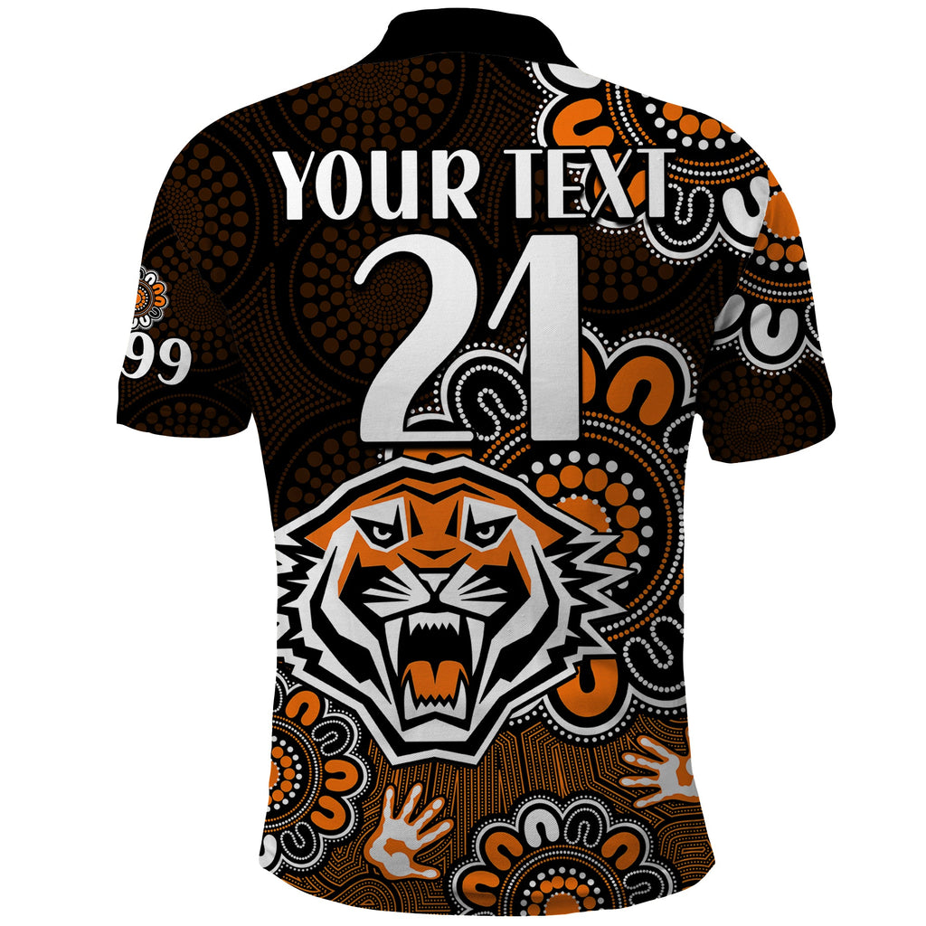 custom-personalised-nrl-wests-tigers-rugby-founded-1999-aboriginal-polo-shirt
