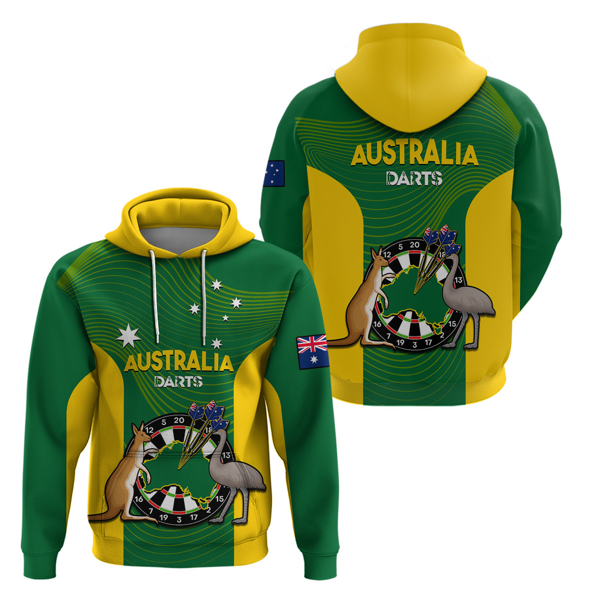 australia-darts-national-color-mix-kangaroo-and-emu-hoodie