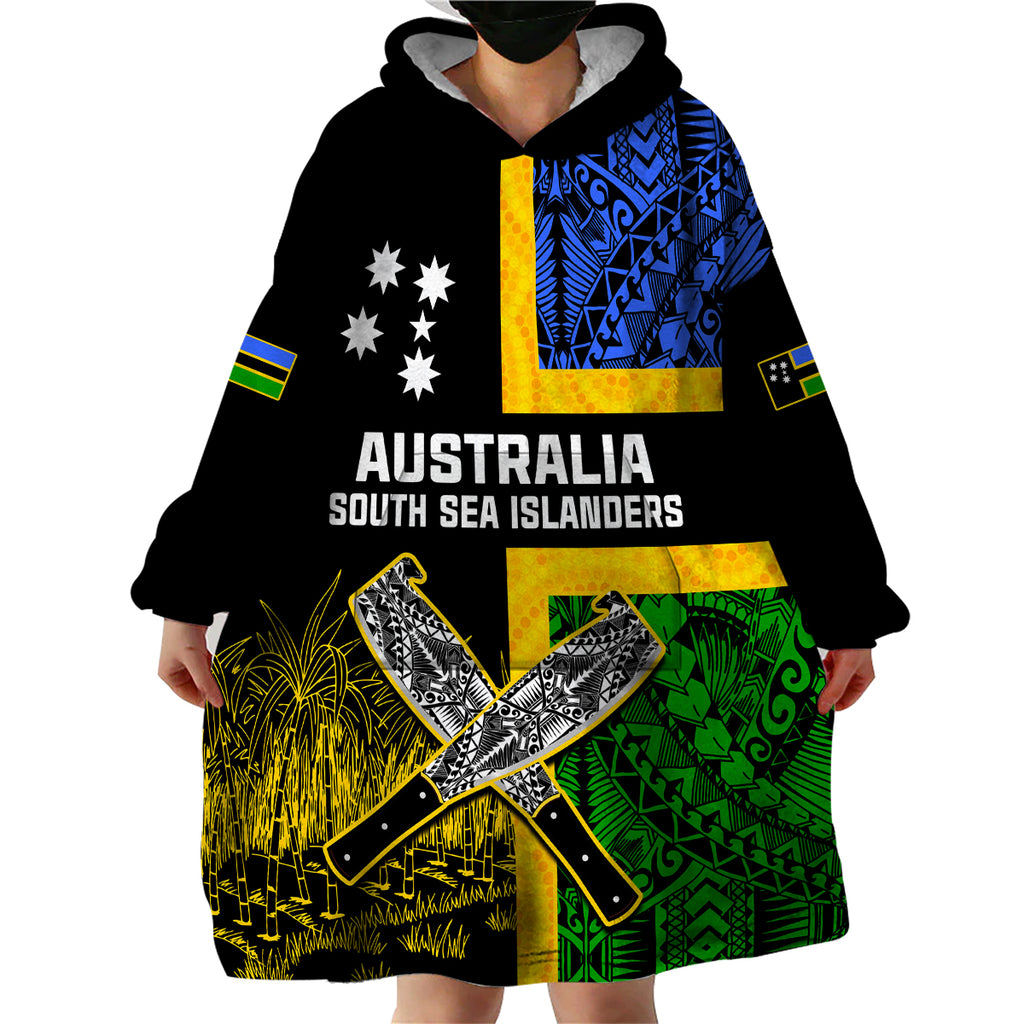 custom-personalised-australian-south-sea-islanders-flag-style-wearable-blanket-hoodie