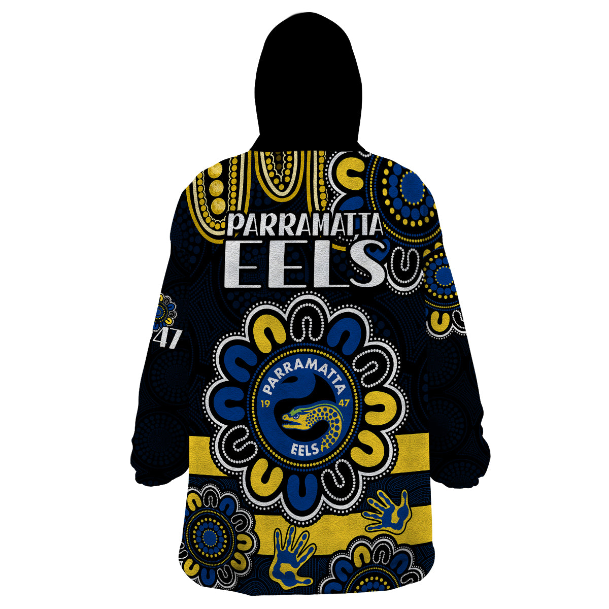nrl-parramatta-eels-rugby-wearable-blanket-hoodie-eels-1947-aboriginal