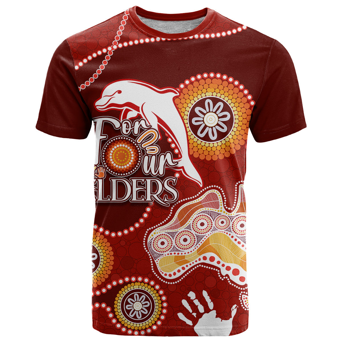 personalised-naidoc-week-2023-nrl-dolphins-for-our-elders-t-shirt