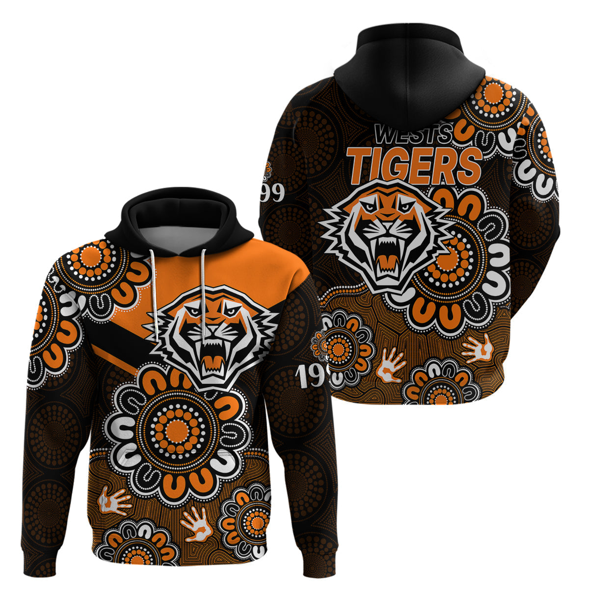 nrl-wests-tigers-rugby-founded-1999-aboriginal-hoodie